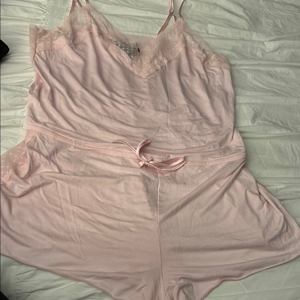 Victoria's Secret Pink Chemise with Spaghetti Straps